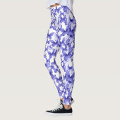 Girly Blue Butterflies Whimsical Patterned Leggings (Links)