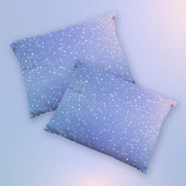 Girly Blue Pink Space Sterren Astrologie Kussensloop