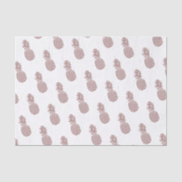 Girly Blush Pink Pineapple Patroon Tissuepapier