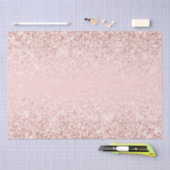 Girly Blush Pink Sparkle Glitter Tissuepapier (Craft)