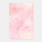 Girly Blush Pink Tie Dye Post-it® Notes (Voorkant)