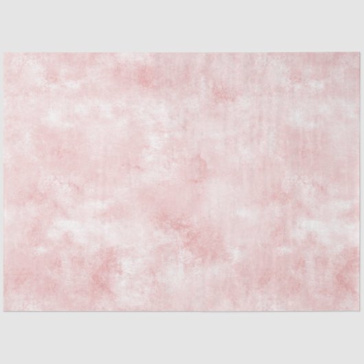 Girly Blush Pink Tissuepapier (Voorkant)