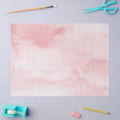 Girly Blush Pink Waterverf Tissuepapier (Craft)