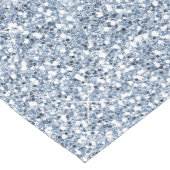 Girly Blush Roos Gold Blue Ombre Glitter Sparkles Medium Tafelloper (Hoek)