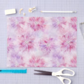 Girly Blush Roze Chic Lavendel Bloemen Verjaardag Tissuepapier (Craft)