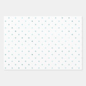 Girly Blush Roze Stippen Inpakpapier Vel (Voorkant 3)