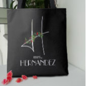Girly boho waterverf initiaal H Tote Bag