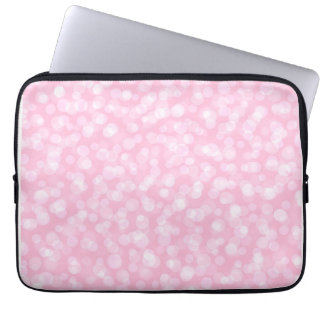 GIRLY BUBBLES PINKEN LAPTOP SLEEVE