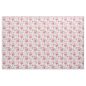 Girly Bunny Super Hero Fabric Stof (Yard (91,4 cm))