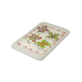 Girly Butterfly Bath Mats Badmat (Gekanteld)
