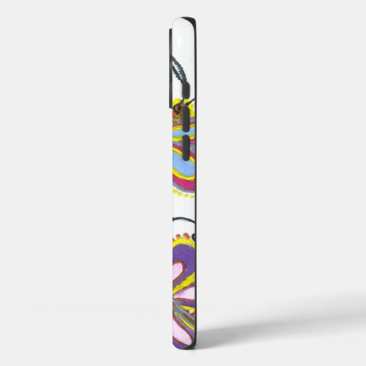 Girly Butterfly Case-Mate iPhone Case (Achterkant / Links)