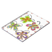 Girly Butterfly Notitieboek (Linkerzijde)