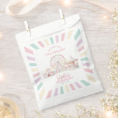 Girly Carnaval Circus Kinderen Verjaardag Dank u Bedankzakje (Geknipt)