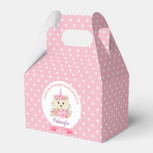 Girly Cat Unicorn Caticorn Meowgical Dank je Bedankdoosjes