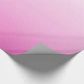 Girly chic monogrammen blush roze ombre magenta cadeaupapier (Hoek)