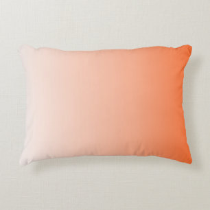 girly chic perzik geel abrikoos Tangerine sinaasap Decoratief Kussen