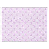 Girly Chic Purple Bow Pattern Spring & Summer  Tafelkleed (Voorkant (Horizontaal))