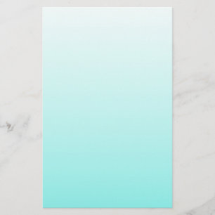 Girly chic turquoise aqua Robins Egg Blue Briefpapier