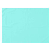 Girly chic turquoise aqua Robins Egg Blue Tafelkleed (Voorkant (Horizontaal))