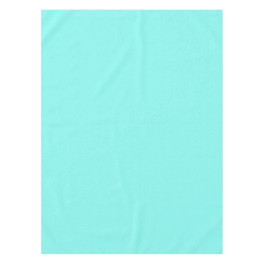 Girly chic turquoise aqua Robins Egg Blue Tafelkleed (Voorkant)