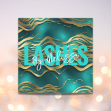 Girly Chic Typografie Beauty Make-up Artiest Lashe