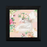 Girly Chic Waterverf Floral Unicorn gepersonalisee Cadeaudoosje<br><div class="desc">Dit moderne ontwerp heeft een eenhoorn met een kroon van waterverf bloemen. Gepersonaliseerd met jouw naam door de tekst in het verstrekte tekstvakje uit te geven. #unicorns #unicorn #unicornparty #unicornlove #unicornsarereal #unicornlover #unicornlife #unicornlovers #love #unicornspd #unicorndens #unicorndromen #unicornvibes #unicornstyle #loveunicorngirl #unicorngirl #unicorngoomagoomagie #small business #iloveunicornornns #unicornornns #unicornors #unicornts #unicornrs #unicornrs...</div>