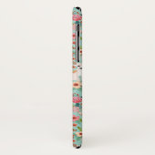 Girly Chihuahua Floral Pattern Case-Mate iPhone Case (Achterkant/links)