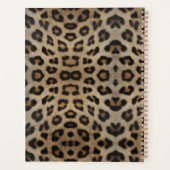 Girly chique luipaard bont dier print patroon leuk planner (Achterkant)