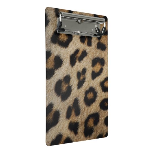 Girly chique luipaard bont dier print patroon tren mini klembord (Schuin)