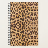 Girly chique wilde safari dier luipaard planner (Voorkant)