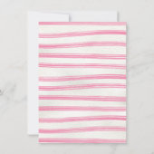 Girly Christmas Pyjama Party Kaart (Achterkant)