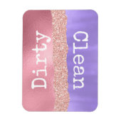 Girly Clean Vuil Vaatwasser Magneet (Verticaal)