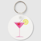 Girly Cocktail Sleutelhanger (Voorkant)