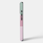 Girly Colorblock Personalized  Case-Mate iPhone Case (Achterkant / Links)