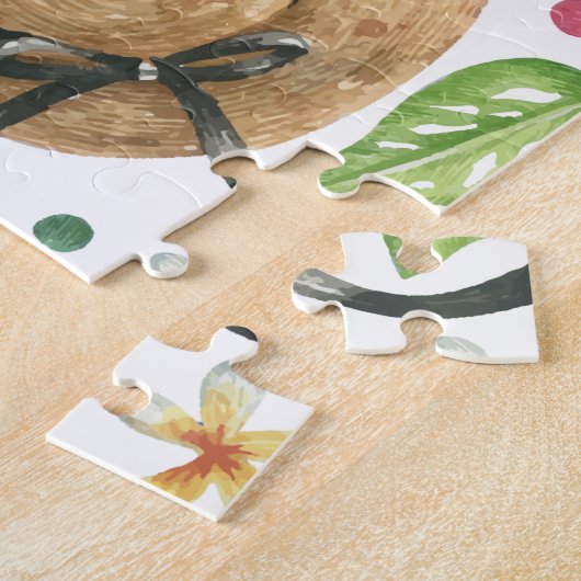 Girly Colorful Beach Relax Legpuzzel (Zijkant)