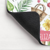 Girly Colorful Beach Relax Muismat (Hoek)