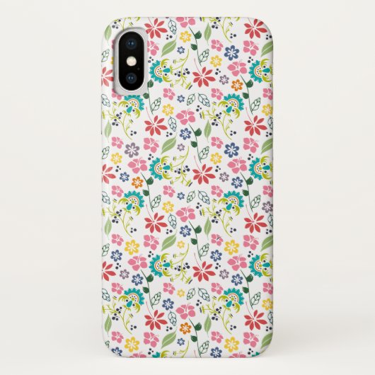 Girly Colorful Boho Spring Flowers Case-Mate iPhone Case (Achterkant)