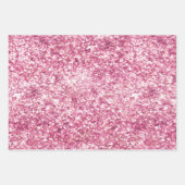 Girly Confetti Glitter Inpakpapier Vel (Voorkant 3)