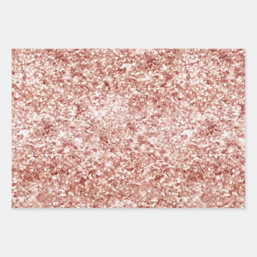 Girly Confetti Glitter Inpakpapier Vel (Voorkant)