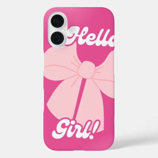 Girly cover telefoonhoesje (Achterkant)