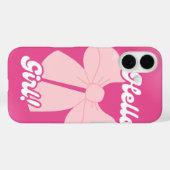Girly cover telefoonhoesje (Achterkant (horizontaal))