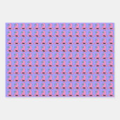 Girly Cowgirl Pet Verjaardag Inpakpapier Vel (Voorkant)