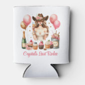 Girly Cowgirl Rodeo Blikjeskoeler (Voorkant)