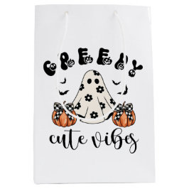 Girly Creepy Cute Vibes Coquette Ghost & Pumpkin  Medium Cadeauzakje