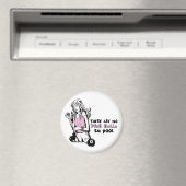 Girly Cue Magneet (Insitu (Vaatwasser))