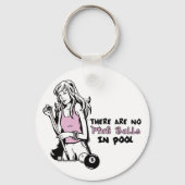 Girly Cue Sleutelhanger (Voorkant)