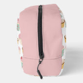 Girly Cupcake monogram cosmetisch Toilettasje (Rechts)