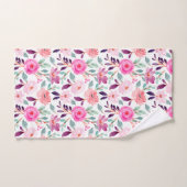 Girly  Cute  Floral Pattern Bad Handdoek (Handdoek)