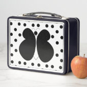 Girly Cute Polka Dots Butterfly (In situ)