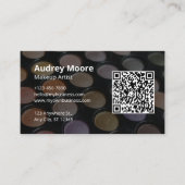 Girly Design minimalistische make-up artiest Visitekaartje (Voorkant)